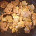 なっちゃん420's cooksnap of when they made 焼肉のタレ1本で！牛肉こんにゃく炒め☆.