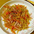 ユマmama's cooksnap of when they made シャキシャキ！ヤーコンのきんぴら.