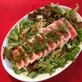 jjmama227's cooksnap of when they made まぐろのたたきでサラダ♪.