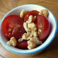 あおはと's cooksnap of when they made トマトと胡桃のサラダ.