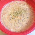 さやあ☆'s cooksnap of when they made ルクエでミルクチーズリゾット♡１人飯.