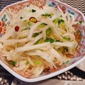 ひっこ's cooksnap of when they made 簡単おつまみ♡ピリ辛大根の甘酢漬け♡.