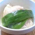 無題ちゃん's cooksnap of when they made レンジで簡単！蒸し鶏.