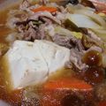 リトルレインボー's cooksnap of when they made 和風鍋　～なめこで体ポカポカ胃腸に優しく.