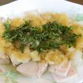 kawakoyu's cooksnap of when they made メカジキのポン酢かけ.