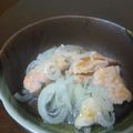き_の_こ's cooksnap of when they made 爽やか～♪焼サーモンのマリネ.