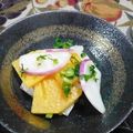 Haru Haru's cooksnap of when they made 蕪と柿のシンプルサラダ.