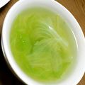 夜の繭's cooksnap of when they made 簡単レタスのピリ辛スープ.