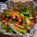 Lockxxx's cooksnap of when they made レンジde鮭のちゃんちゃん焼き風.