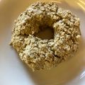 きゃろぽて's cooksnap of when they made 豆腐オートミールベーグル.