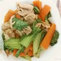 asa0926's cooksnap of when they made お弁当☆チンゲン菜と豚肉のウェイパー炒め.