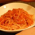 さんぱうろ's cooksnap of when they made ✿カニのトマトクリームパスタ✿.
