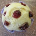 megcookmeg's cooksnap of when they made ブルーベリー蒸しパン☆.