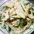 pyonpoco's cooksnap of when they made 鶏のささみときゅうりのごまサラダ.