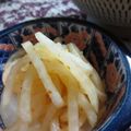 qyulove's cooksnap of when they made ★大根のピリ辛浅漬け★.