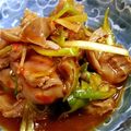 rynbaskets's cooksnap of when they made 砂肝と新玉葱のピリ辛ポン酢和え.