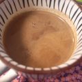 tomokoshiawase's cooksnap of when they made HOT cocoa☆coffee.