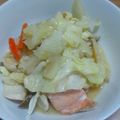 のほぽんりゅう's cooksnap of when they made 「野菜と鮭で簡単　チャンチャン焼き♪」.