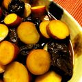 ○maca○'s cooksnap of when they made さつまいものプルーン煮.