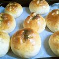 おんこ１２３０'s cooksnap of when they made ごはん入り♪チーズパン.