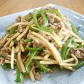 わく☆ひろ's cooksnap of when they made 安い薄切り牛肉で☆青椒肉絲.