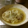☆エルモン☆'s cooksnap of when they made 鍋ひとつで簡単★キャベツの重ねコンソメ煮.