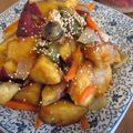 ゆこめぶ's cooksnap of when they made コク甘すっぱ☆さつま芋の蜂蜜黒酢炒め.