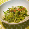 m@n@'s cooksnap of when they made きゅうりとかにカマの炒め物.