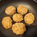 ウッピィ's cooksnap of when they made 冷凍保存！ハンバーグ~作り置き・お弁当~.