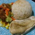 marshal's cooksnap of when they made ”ガスいらず”インドネシア風鶏ごはん.