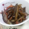 まおなや's cooksnap of when they made きんぴらごぼう.