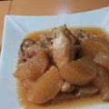 さくら8484's cooksnap of when they made 圧力鍋１０分！鶏手羽と大根のあったか煮.