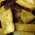 ギャングスター's cooksnap of when they made レンジで！ヘルシー大学芋★.