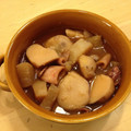 コルとチョコ's cooksnap of when they made 圧力鍋で簡単　里芋と大根とヤリイカの煮物.