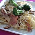 natoline's cooksnap of when they made エリンギとベーコンのパスタ.