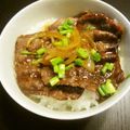 クックあこ's cooksnap of when they made 本格的！東京チカラめし風の焼き牛丼.