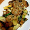 kaiyui's cooksnap of when they made 簡単！豚トロとカブの塩麹だけ炒め.