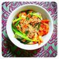 salymama's cooksnap of when they made 簡単うまい！豚肉、キムチとニラ炒め.