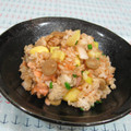 バカリャウ's cooksnap of when they made ごぼうと鮭の葱ごはん.