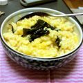 ちぃぱむ's cooksnap of when they made レンジで　卵雑炊.