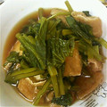 せぱ子's cooksnap of when they made 小松菜と油揚げの煮浸し.