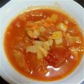 けいあゆモカ's cooksnap of when they made 具だくさんほっこりトマトスープ。.