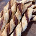 kei0107's cooksnap of when they made 冷凍パイシート★餡子ねじりスティックパイ.