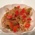 MicHolly's cooksnap of when they made 鶏もも肉のソテー★野菜ソース♪.