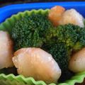 mihokid's cooksnap of when they made ブロッコリーとエビの炒めもの.
