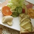 ルリナ's cooksnap of when they made さつまいも＆チーズでトースト★.