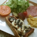 ルリナ's cooksnap of when they made 新しいバナナとーすと.