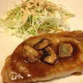 y_january's cooksnap of when they made とんかつ用お肉でポークステーキ.