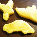 もげまま's cooksnap of when they made ハロウィン♪おばけなかぼちゃクッキー★.