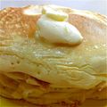 ちゃんらーい's cooksnap of when they made 簡単ふっくらパンケーキ.